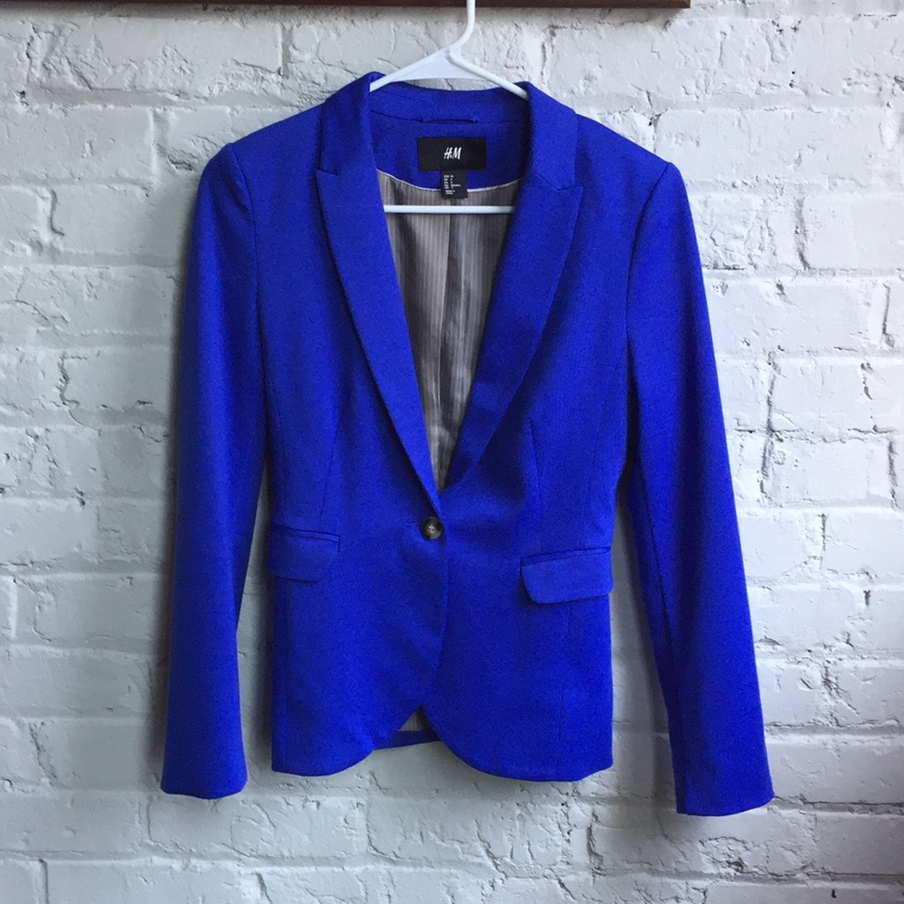 Blue blazer